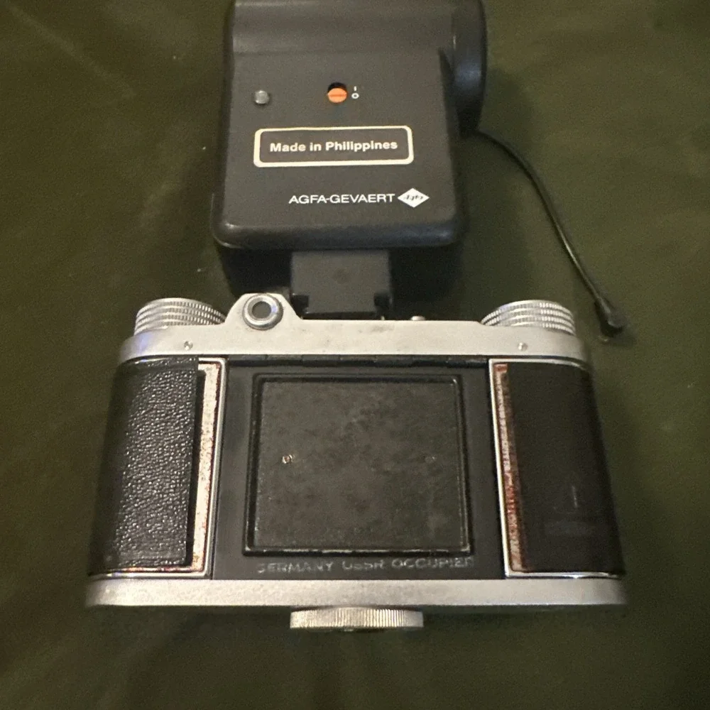 Vebur Classic 35 Camera Germany USSR Occupied 35mm Meyer Trioplan Lens 1:2.9/50